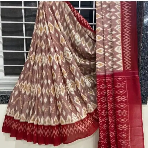 MG 427 Plain Linen Digital Printed Sarees Wholesale Market In Surat